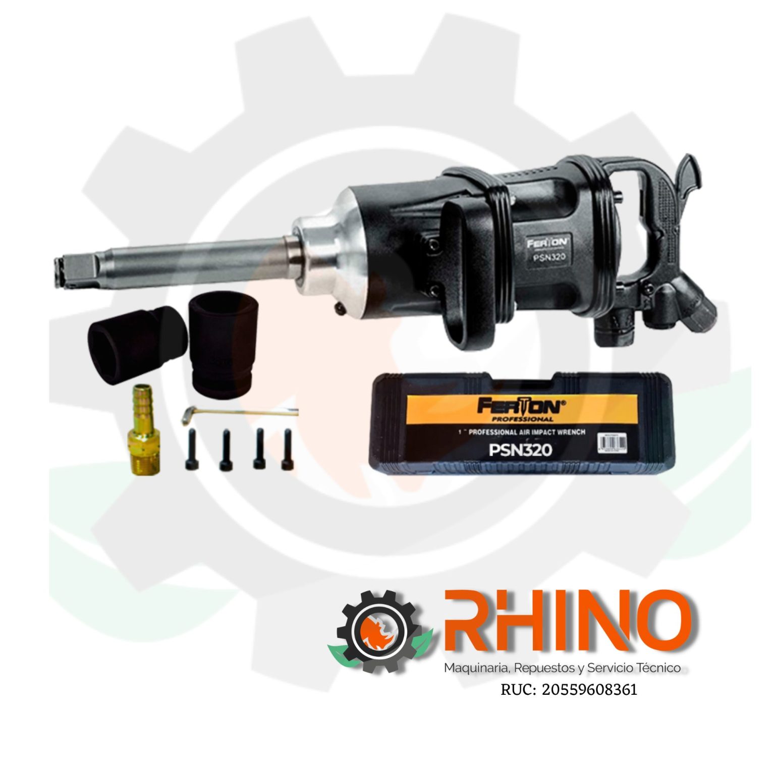 Llave De Impacto Pulgada Ferton Psn Rhino Ingenieria